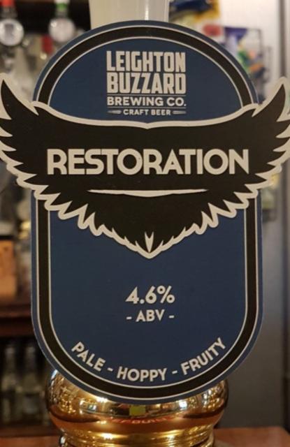 Restoration 4.6%, Leighton Buzzard Brewing Co., England
