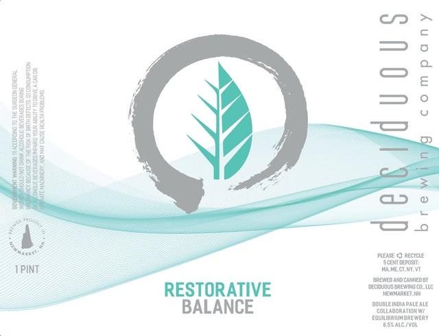 Restorative Balance 8.0%, Equilibrium Brewery, United States