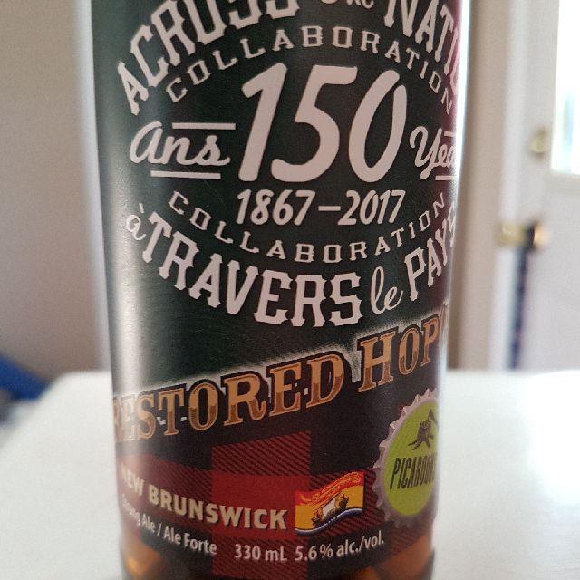 Restored Hop(e) 5.6%, Northampton Brewing (Picaroons), Canada