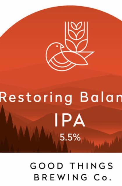 Restoring Balance IPA 5.5%, Good Things Brewing Co, England