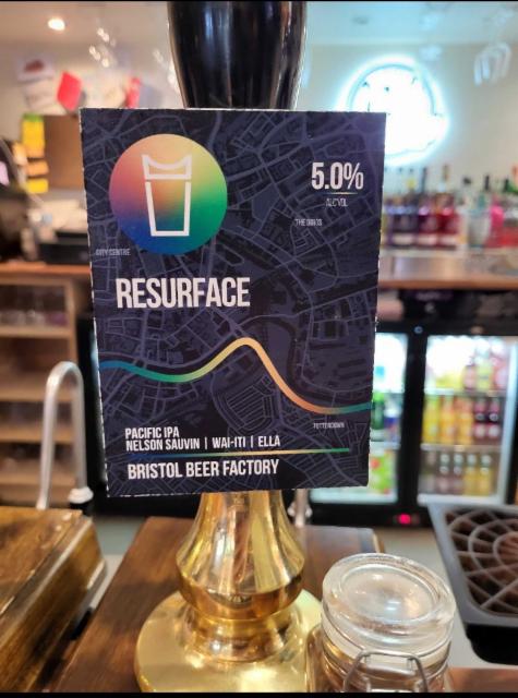 Resurface 5.0%, Bristol Beer Factory, England