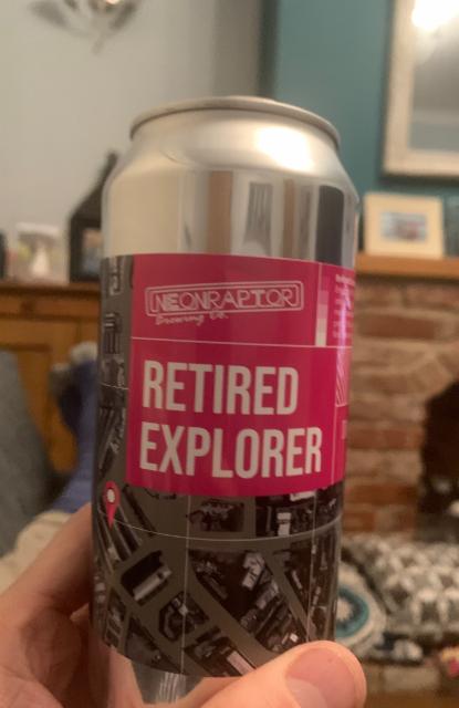 Retired Explorer 6.7%, Neon Raptor Brewing Co., England
