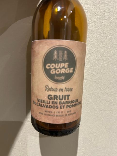 Retour en terre, Coupe Gorge Brewery