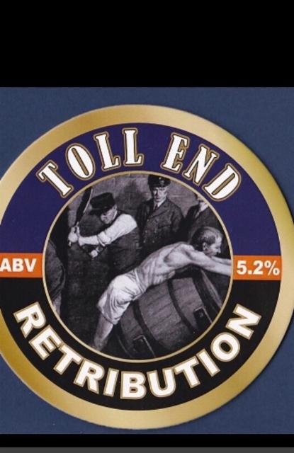 Retribution 5.2%, Toll End Brewery, England