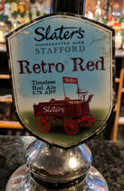 Retro Red 5.7%, Slater's, England