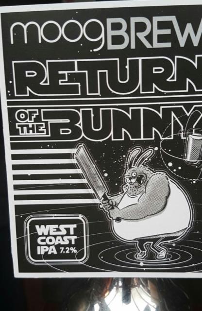 Return Of The Bunny 7.2%, MoogBrew, England