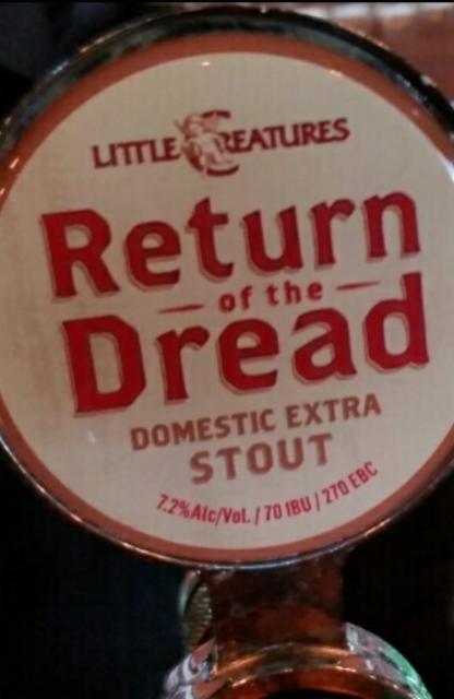 Return Of The Dread 7.2%, Little Creatures Brewing (Lion Co.), Australia