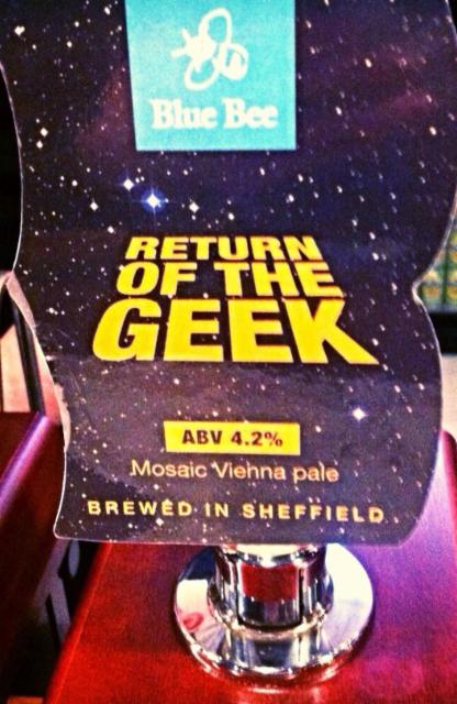 Return Of The Geek 4.2%, Blue Bee Brewery, England