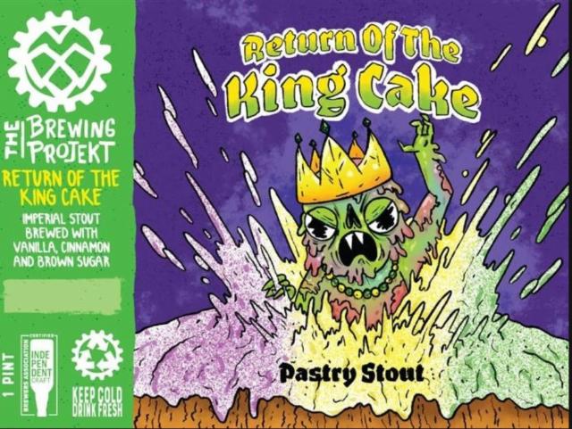 Return of the King Cake 7.8%, The Brewing Projekt, United States