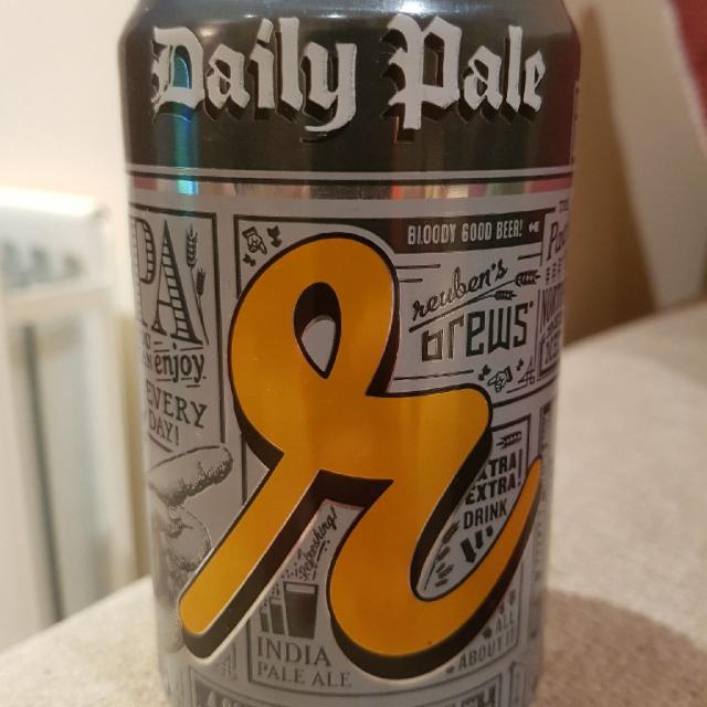 Reuben's Daily Pale 4.9%, Reuben's Brews, United States