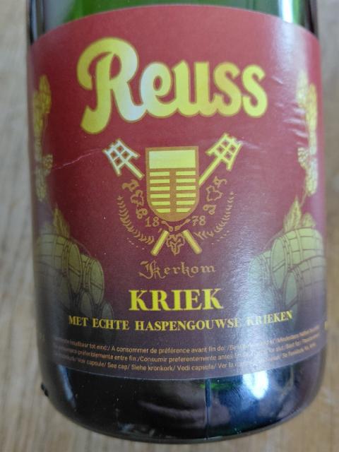 Reuss Kriek, Brouwerij Kerkom