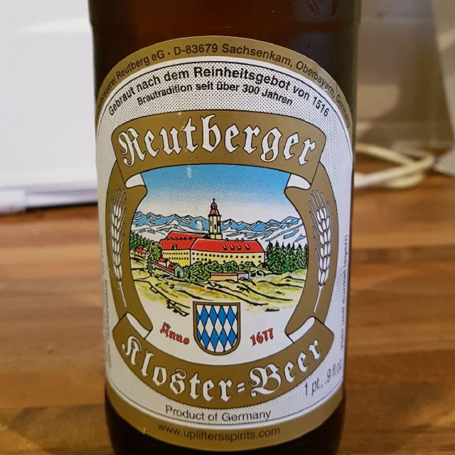 Reutberger Kloster Beer 5.0%, Klosterbrauerei Reutberg, Germany