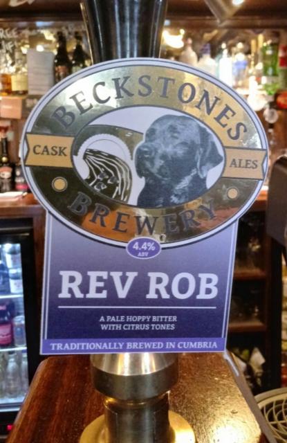 Rev Rob 4.4%, Beckstones Brewery, England