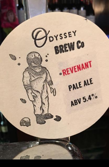 Revenant 5.4%, Odyssey Brew Co, England