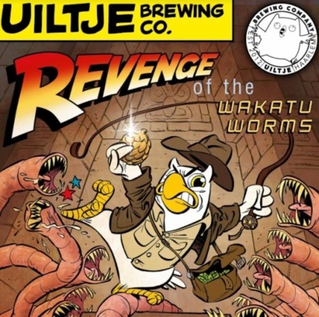 Revenge Of The Wakatu Worms 3.9%, Uiltje Brewing Co, Netherlands