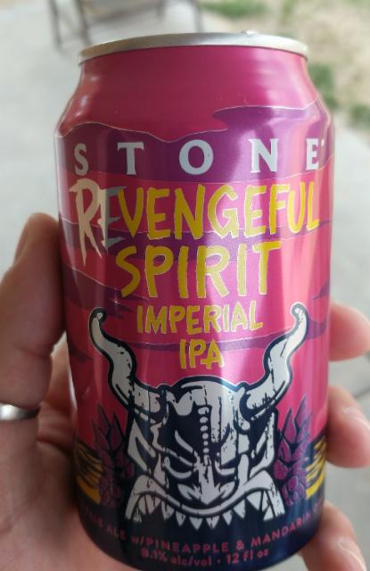 Revengeful Spirit Imperial IPA 8.1%, Stone Brewing (Sapporo Breweries), United States