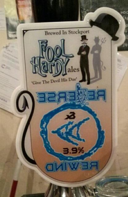 Reverse & Rewind 3.9%, Fool Hardy Ales, England