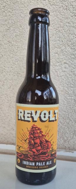 Revolt Indian Pale Ale 7.0%, Brasserie De Sulauze, France