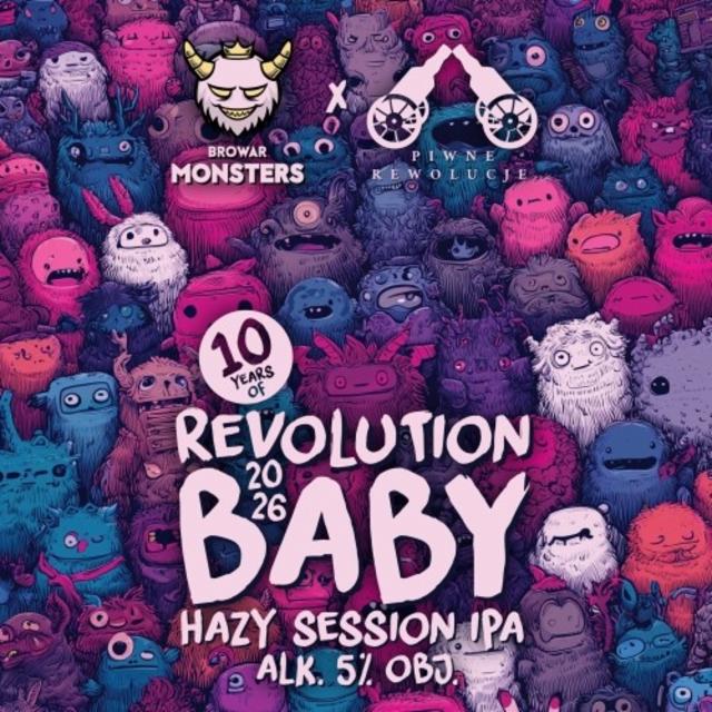 Revolution Baby 2026 5.0%, Browar Monsters, Poland