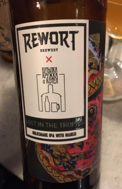 Lost in the Tropics 6.5%, Rewort Brewery, Russia