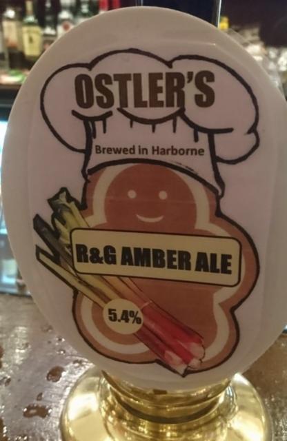 R&G Amber Ale 5.4%, Ostler’s, England