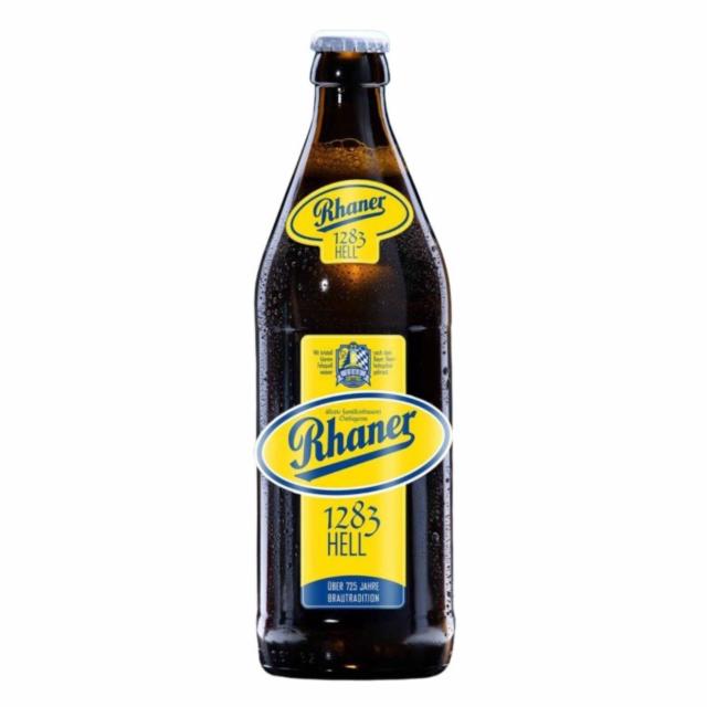 Rhaner 1283 Hell 4.8%, Rhanerbräu, Germany