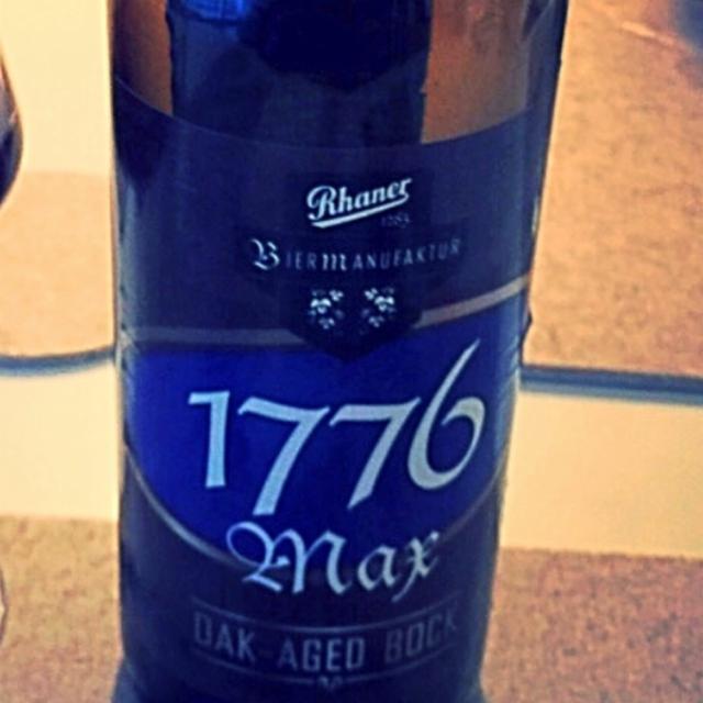 Rhaner 1776 Max 7.2%, Rhanerbräu, Germany