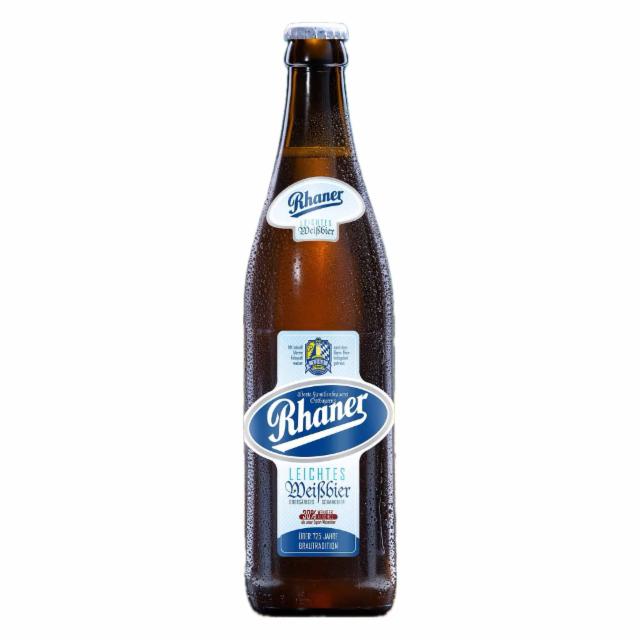 Rhaner Leichtes Weißbier 3.7%, Rhanerbräu, Germany