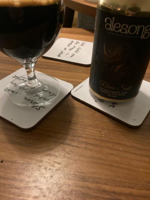 Rhino Suit, Alesong Brewing & Blending
