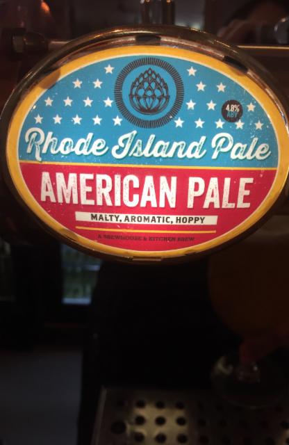 Rhode Island Pale 4.8%, Brewhouse & Kitchen, England