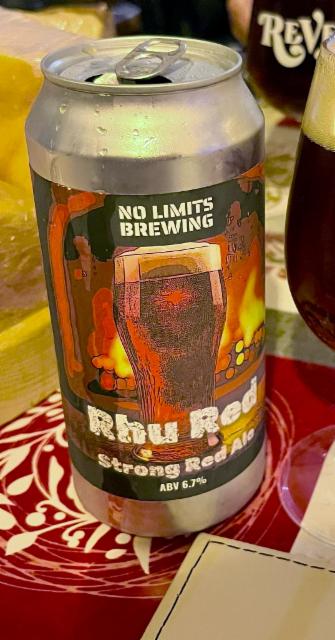 Rhu Red 6.7%, No Limits Brewing, Scotland