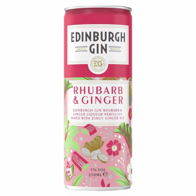 Rhubarb & Ginger, Edinburgh Gin