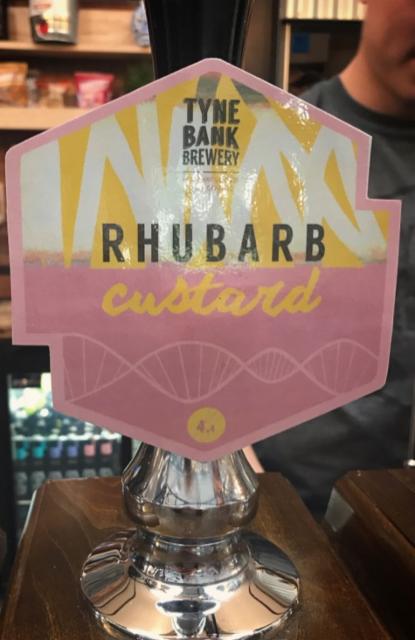 Rhubarb and Custard 4.4%, Tyne Bank Brewery, England