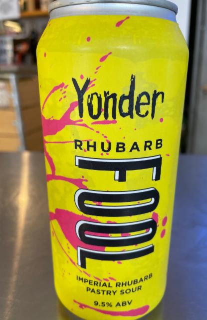 Rhubarb Foul 9.5%, Yonder Brewing, England