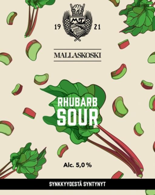 Rhubarb Sour 5.0%, Mallaskosken Panimo, Finland
