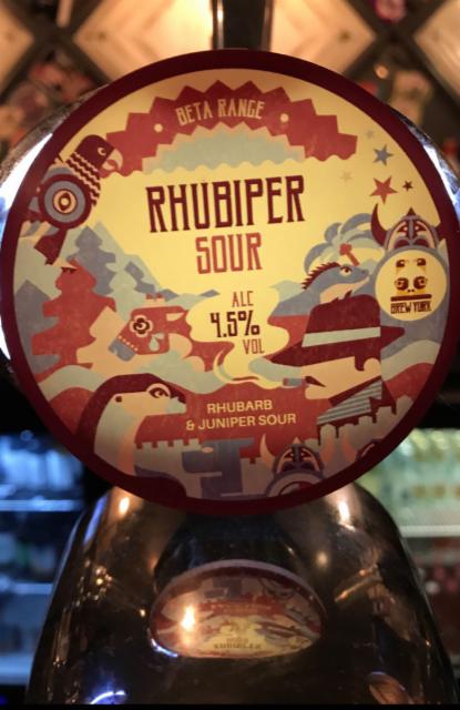 Rhubiper Sour 4.5%, Brew York, England