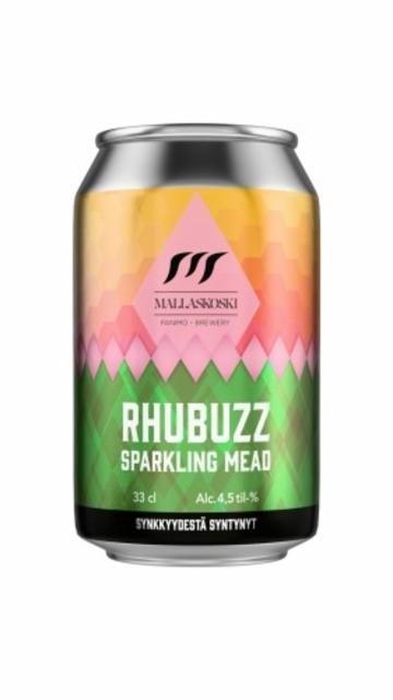 RhuBuzz Sparkling Mead 4.5%, Mallaskosken Panimo, Finland