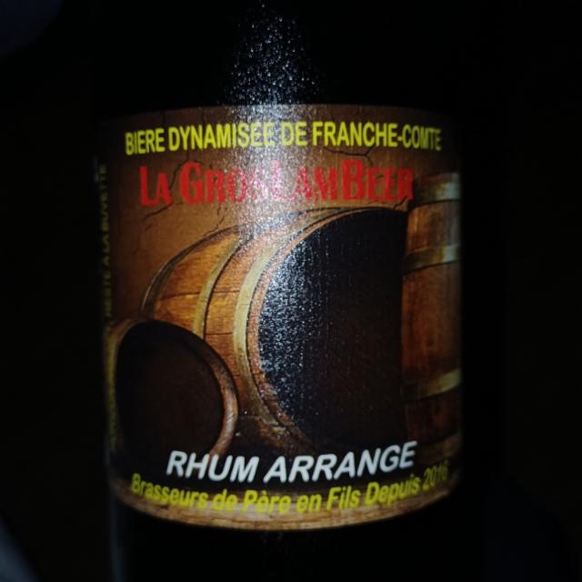 La GrosLam Beer Rhum Arrangé, Brasserie De La Quiotte (GrosLam Beer)