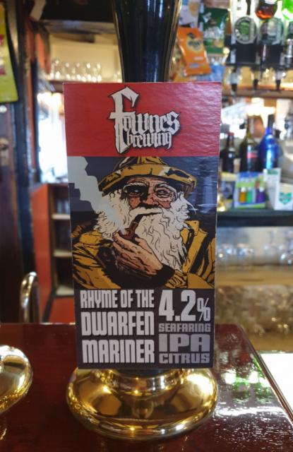 Rhyme Of The Dwarfen Mariner 4.2%, Fownes Brewing Company, England