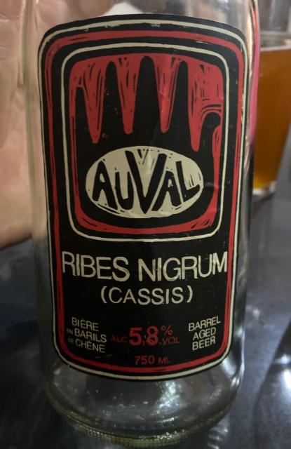 Ribes Nigrum (cassis) 5.8%, Brasserie Auval Brewing Co, Canada