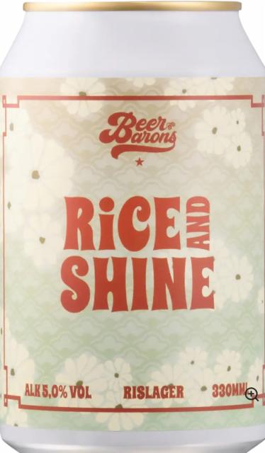 Rice and Shine 5.0%, A Couple of Beer Barons, Sweden