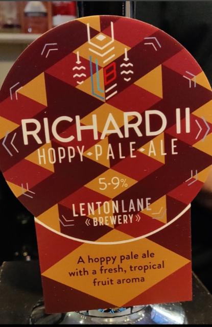 Richard II 5.9%, Lenton Lane Brewery, England