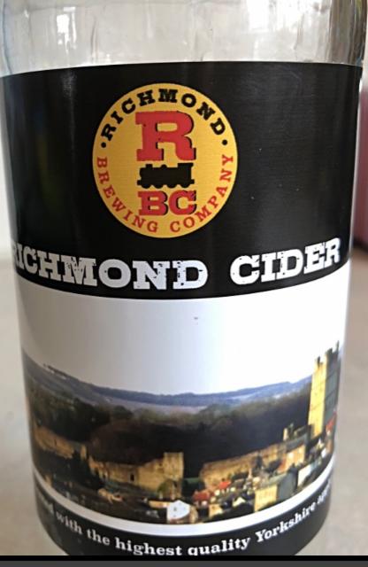 Richmond Cider 6.0%, Richmond Brewing, England