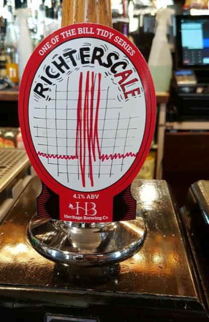 Richterscale 4.1%, Heritage Brewing Co. (England), England
