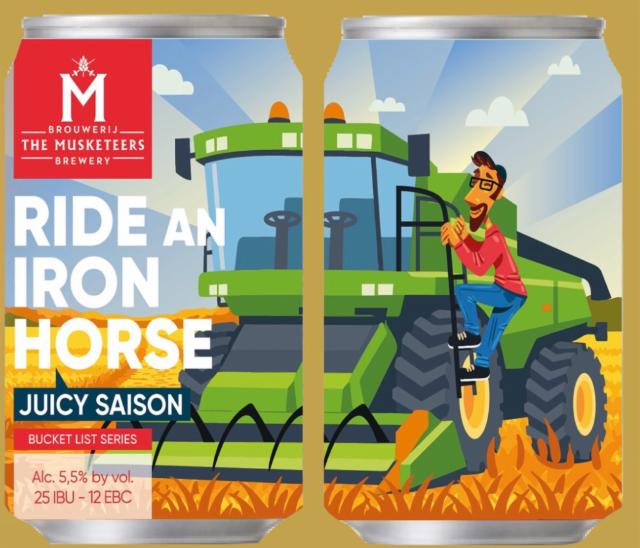 Ride an iron horse, Brouwerij The Musketeers