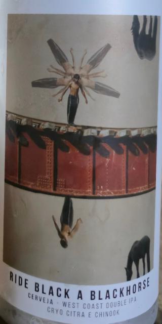 Ride Black a Blackhorse 8.0%, Cervejaria Octopus, Brazil