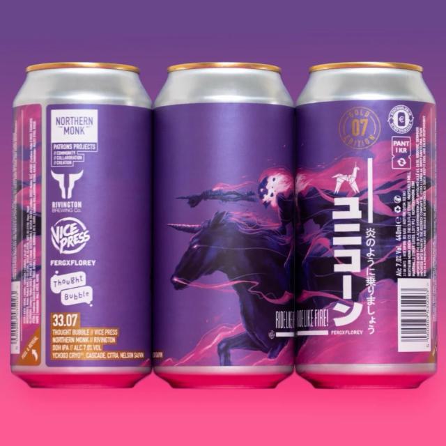 Ride Like Fire! 7.0%, Northern Monk Brew Co., England