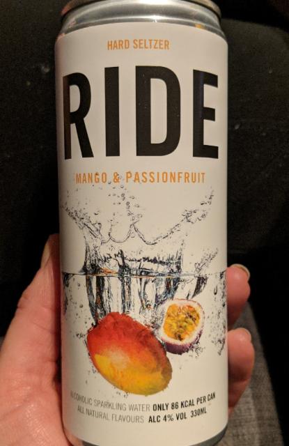 Ride - Mango & Passionfruit 4.0%, Allendale Brewery, England