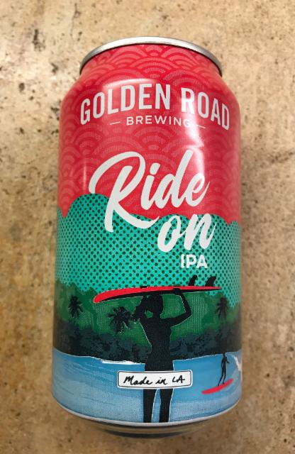 Ride on IPA 6.4%, Golden Road Brewing (AB InBev), United States