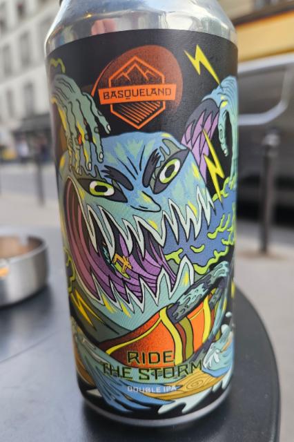 ride rhe storm 8.0%, Basqueland Brewing, Spain